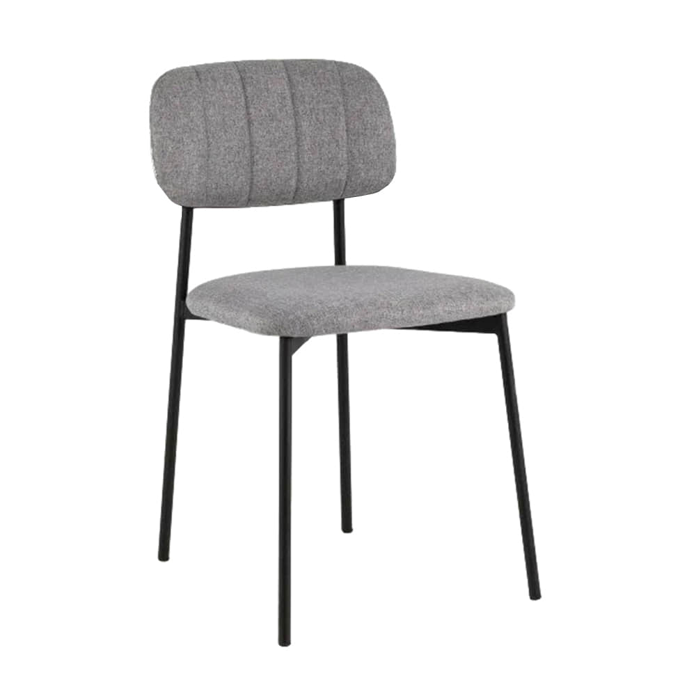 Comfortable dining room chair with cushions