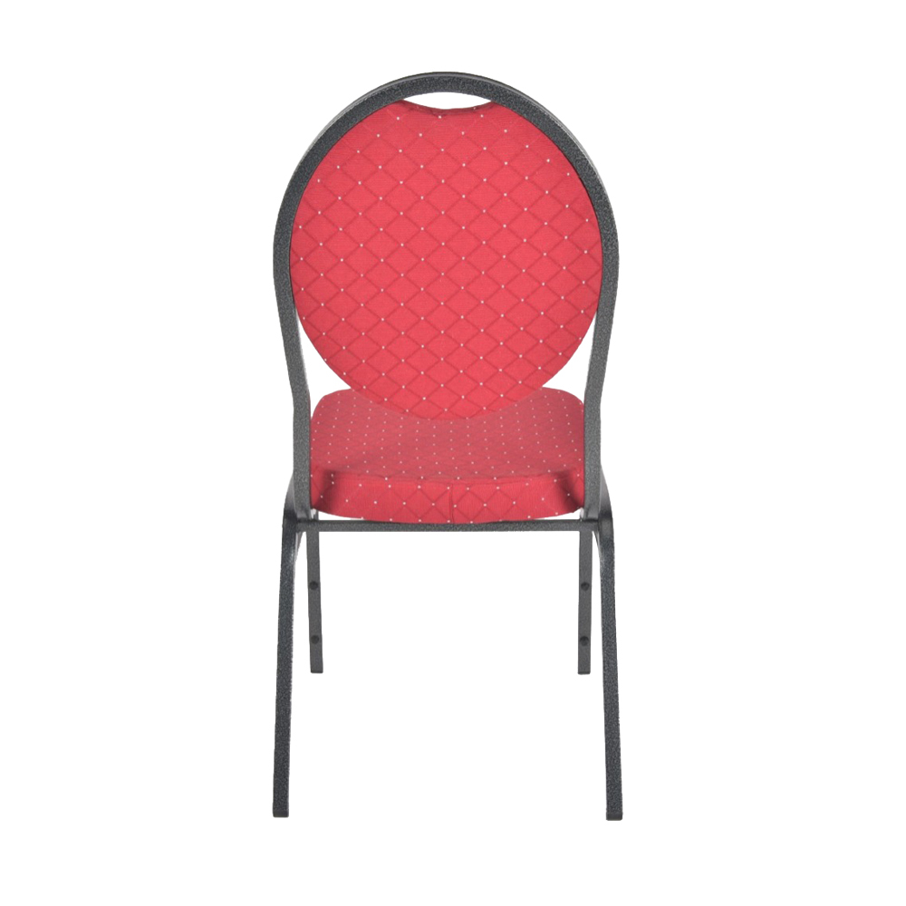 Wholesale Stackable Banquet chair with silver iron legs