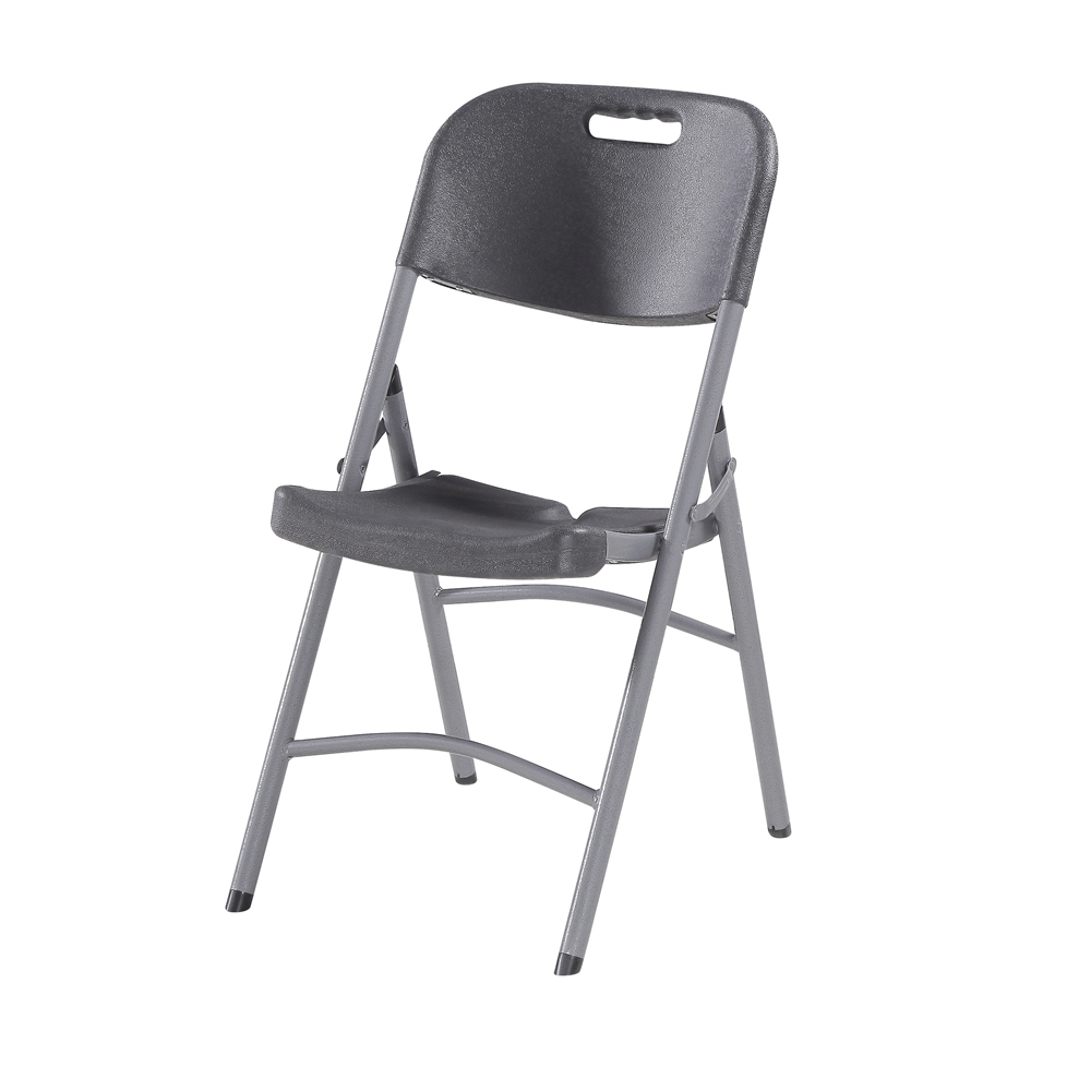 Outdoor garden white folding plastic chair