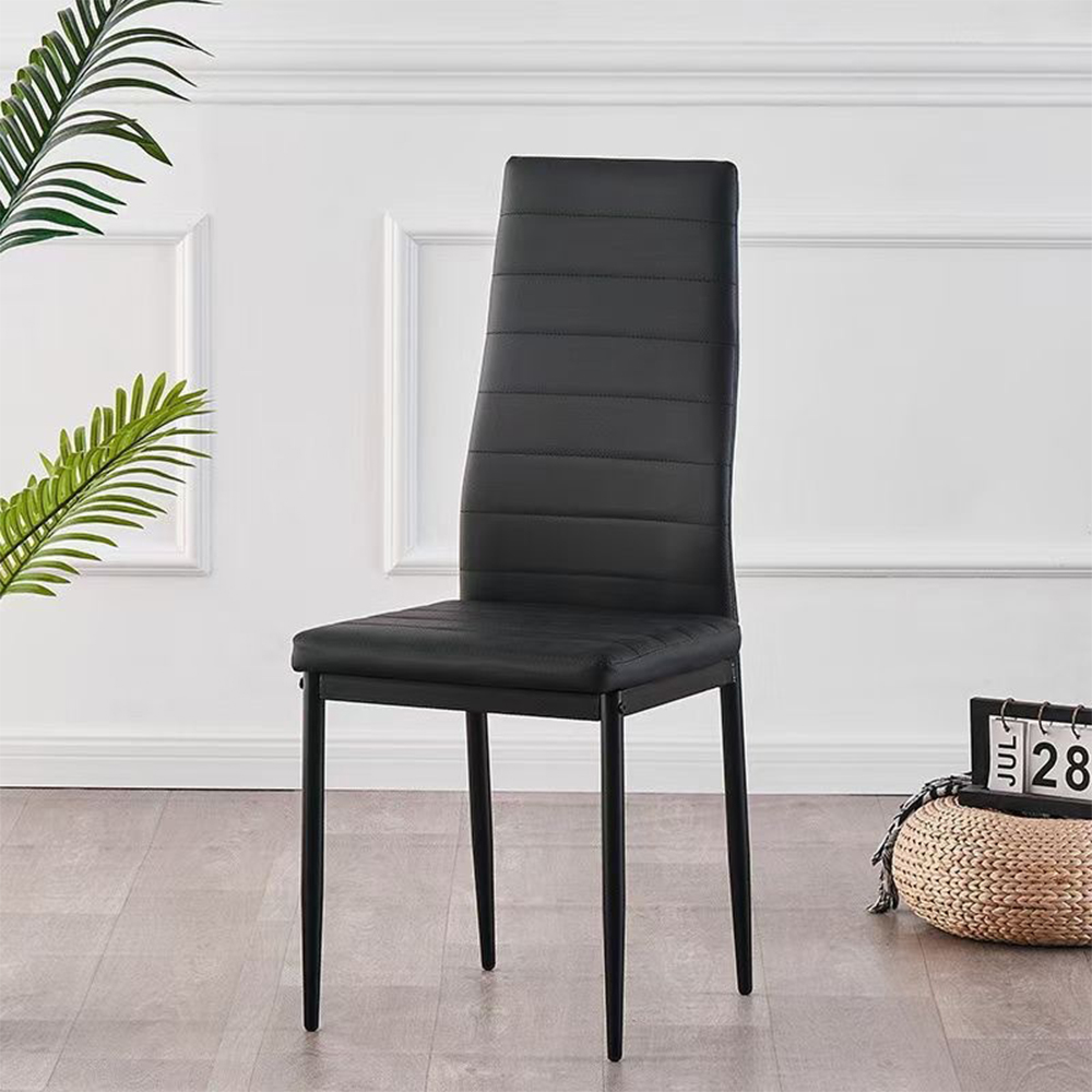 4 pieces dining chairs home modern design