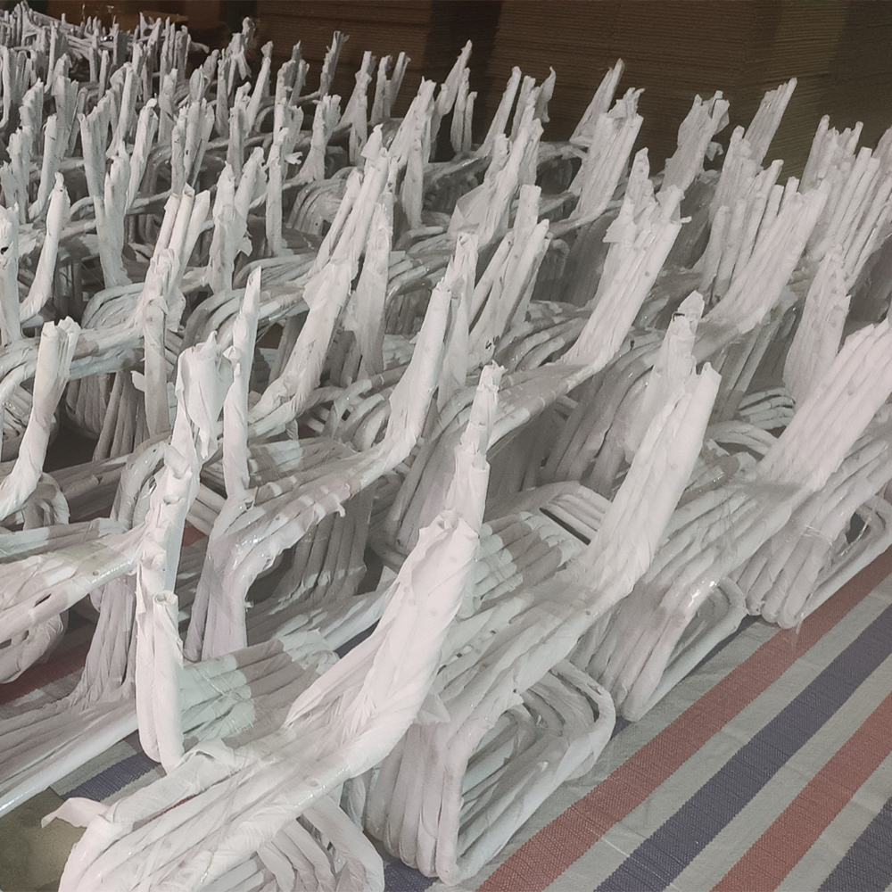 Mid century modern dining table and chair set