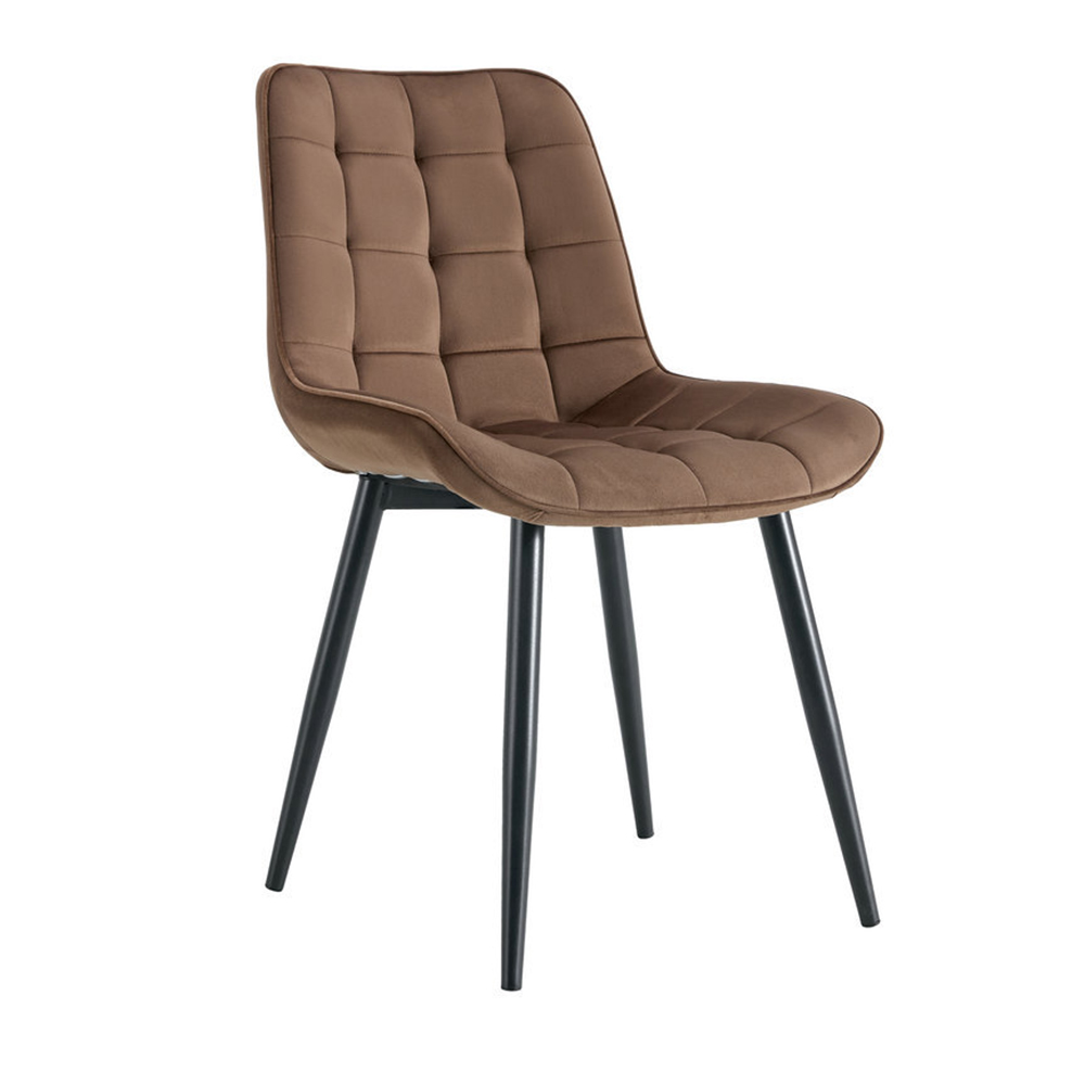 Velvet dining room chair modern