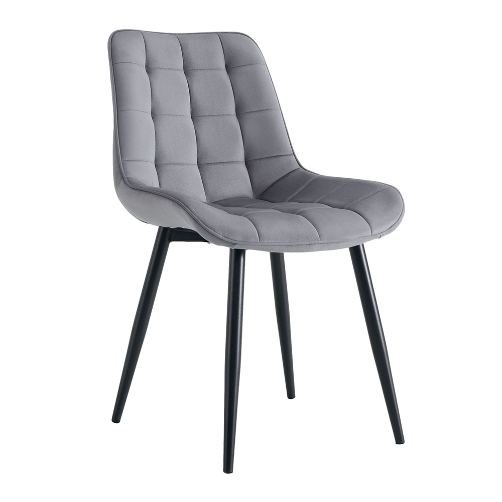 Velvet dining room chair modern