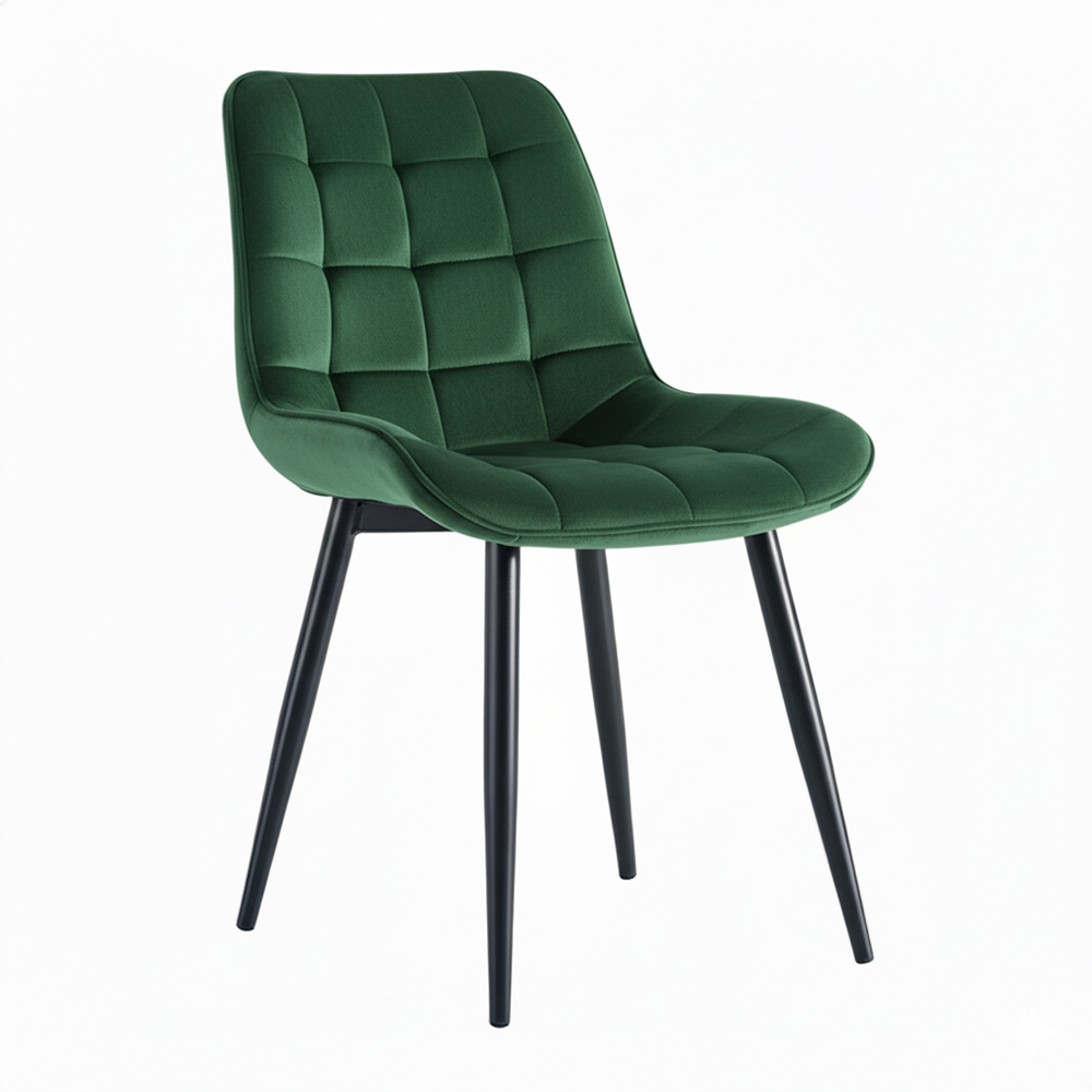 Velvet dining room chair modern