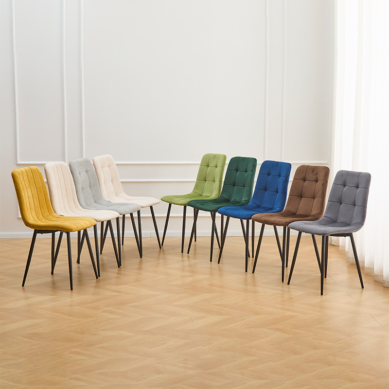 Nordic modern dining chairs for dining table