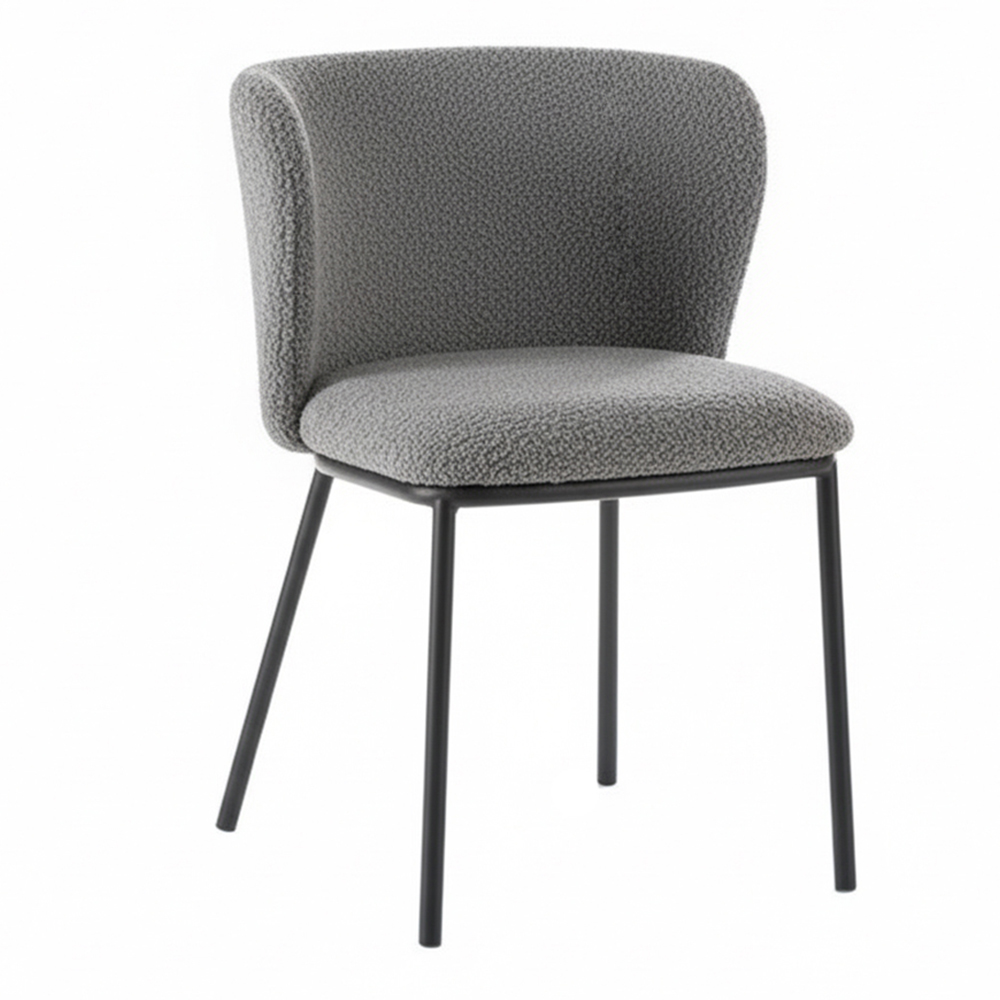 Velvet fabric comfortable backrest leisure chair