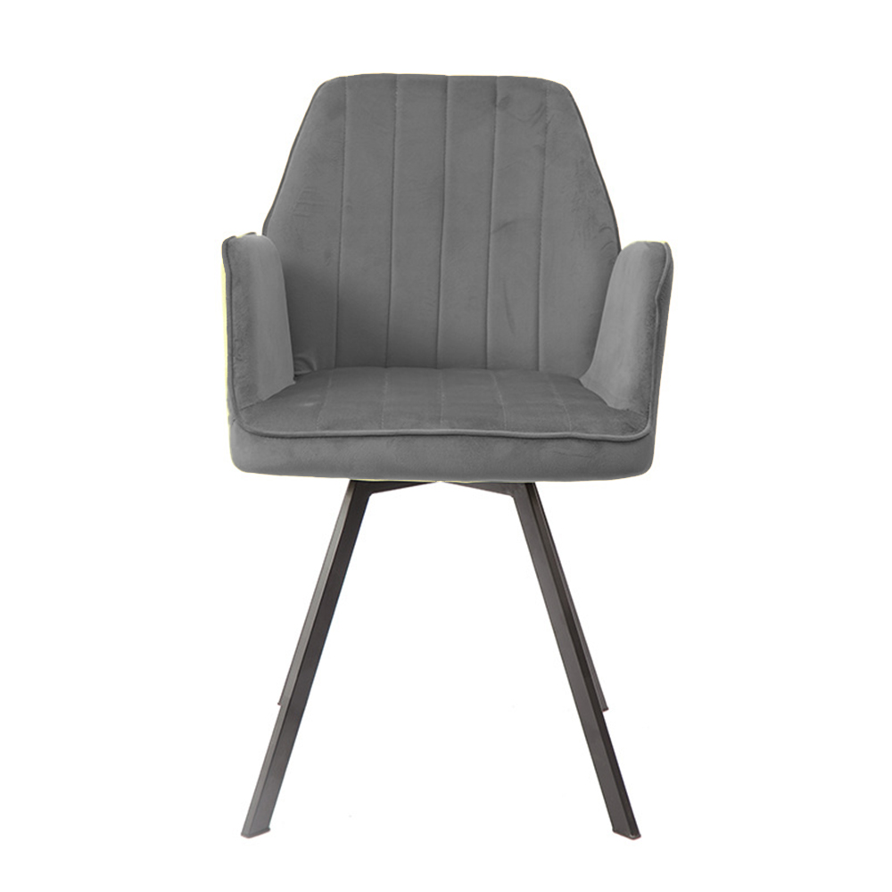 Comfortable metal frame dining chairs