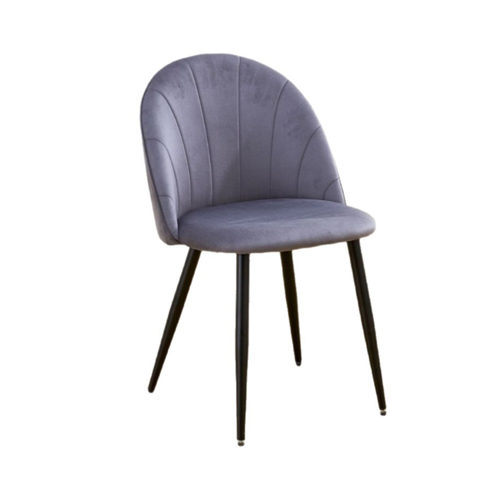 Professional metal fabric dining room chair