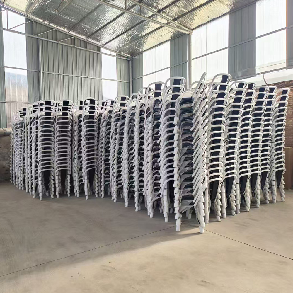 Outdoor iron stackable metal tolix coffee chair