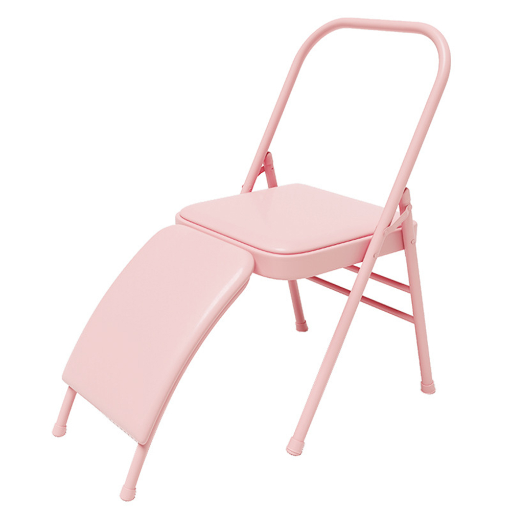 Folding yoga & pilates chair steel tube