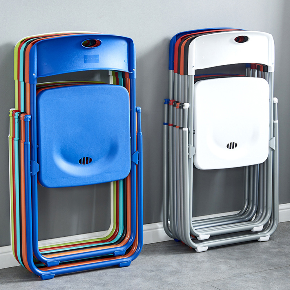 PP plastic metal folding chair