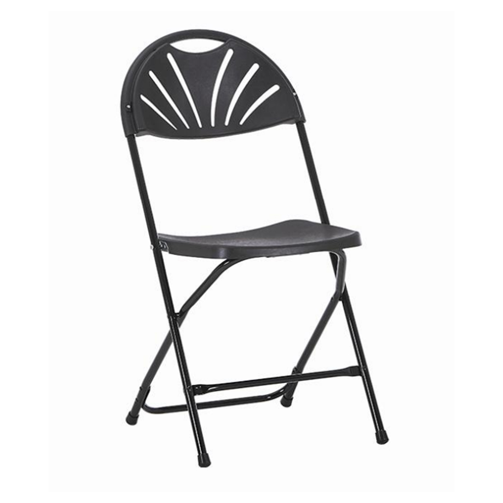Wholesale outdoor metal folding chairs with plastic seat