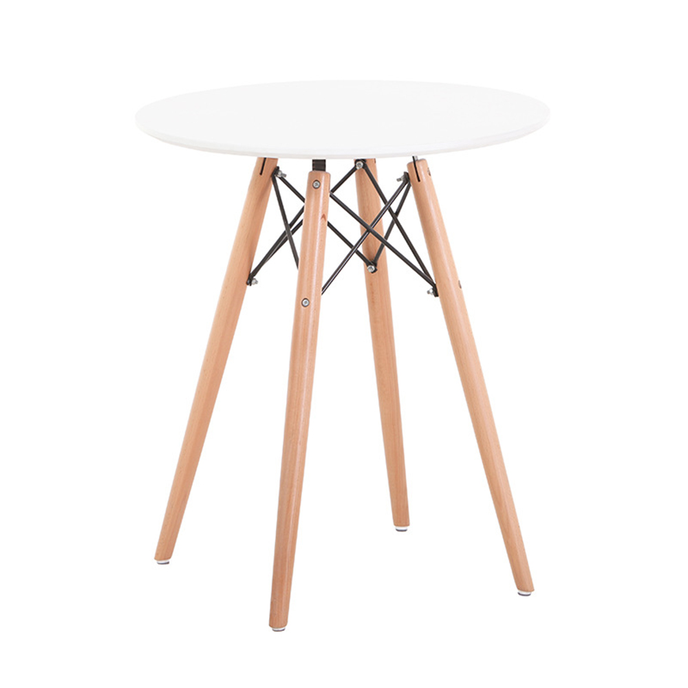 Customizable high dining bar table with iron legs