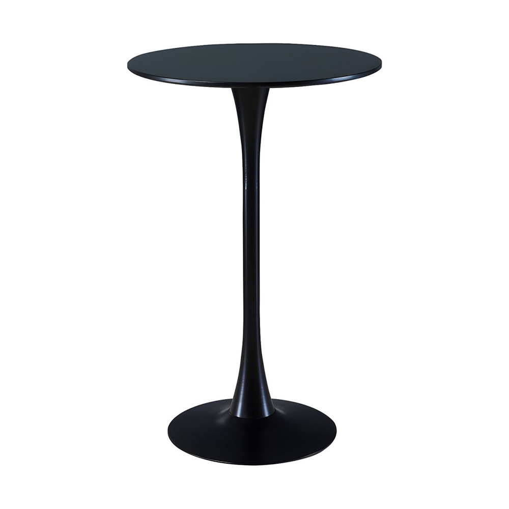 Customizable high dining bar table with iron legs