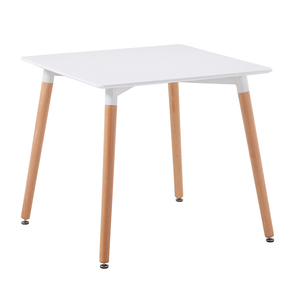 White square dining table for 6