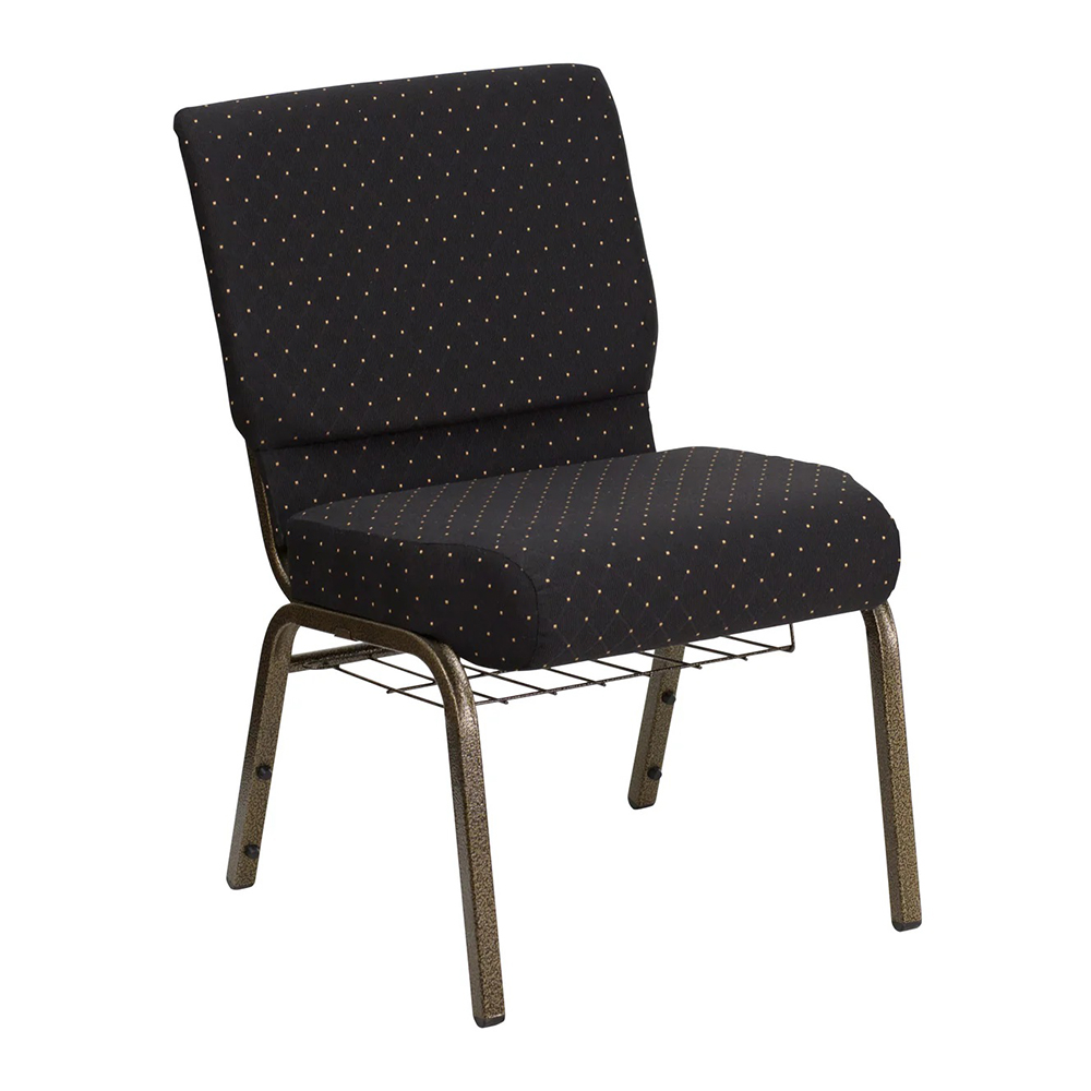 Back pocket church chair pew chair wholesale