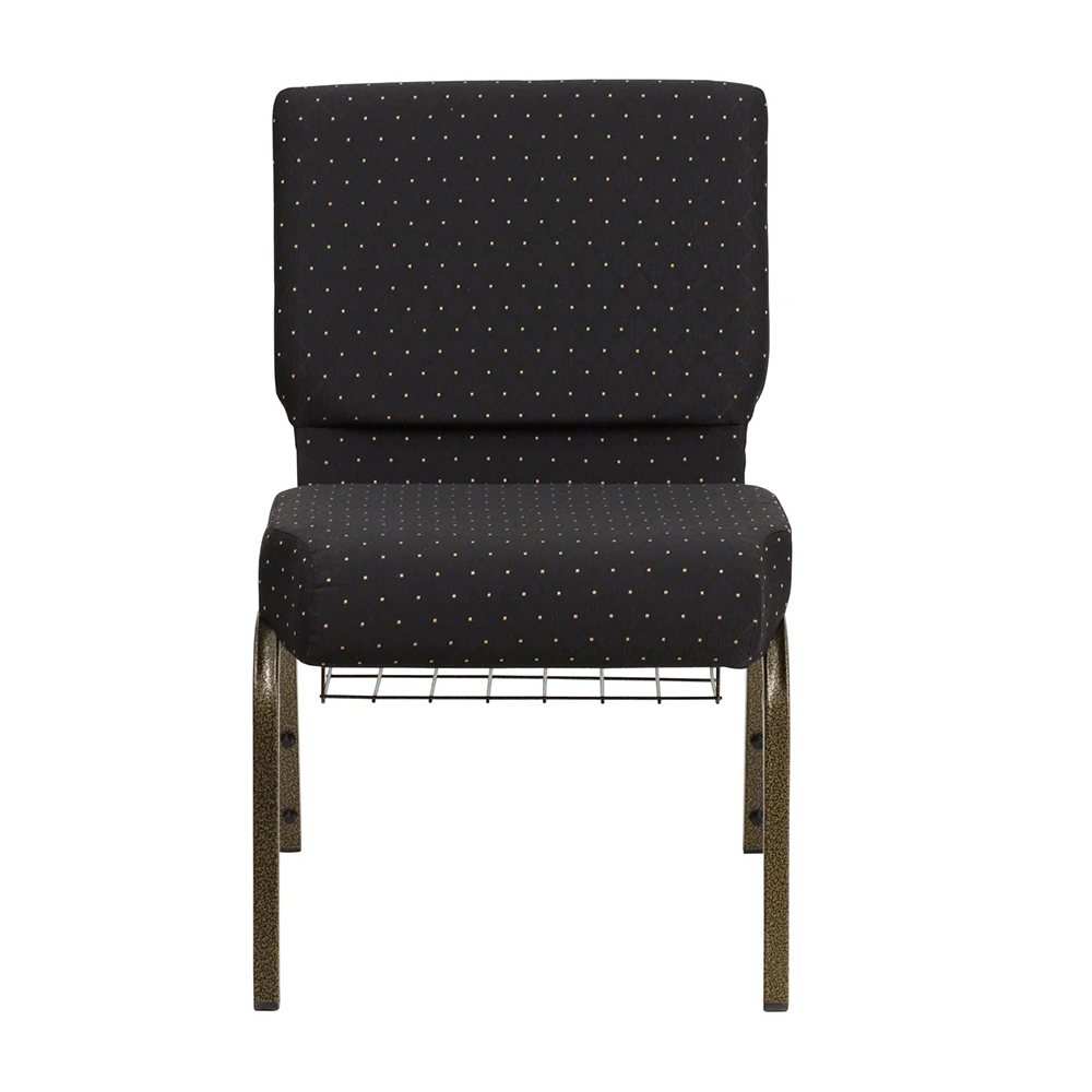 Back pocket church chair pew chair wholesale