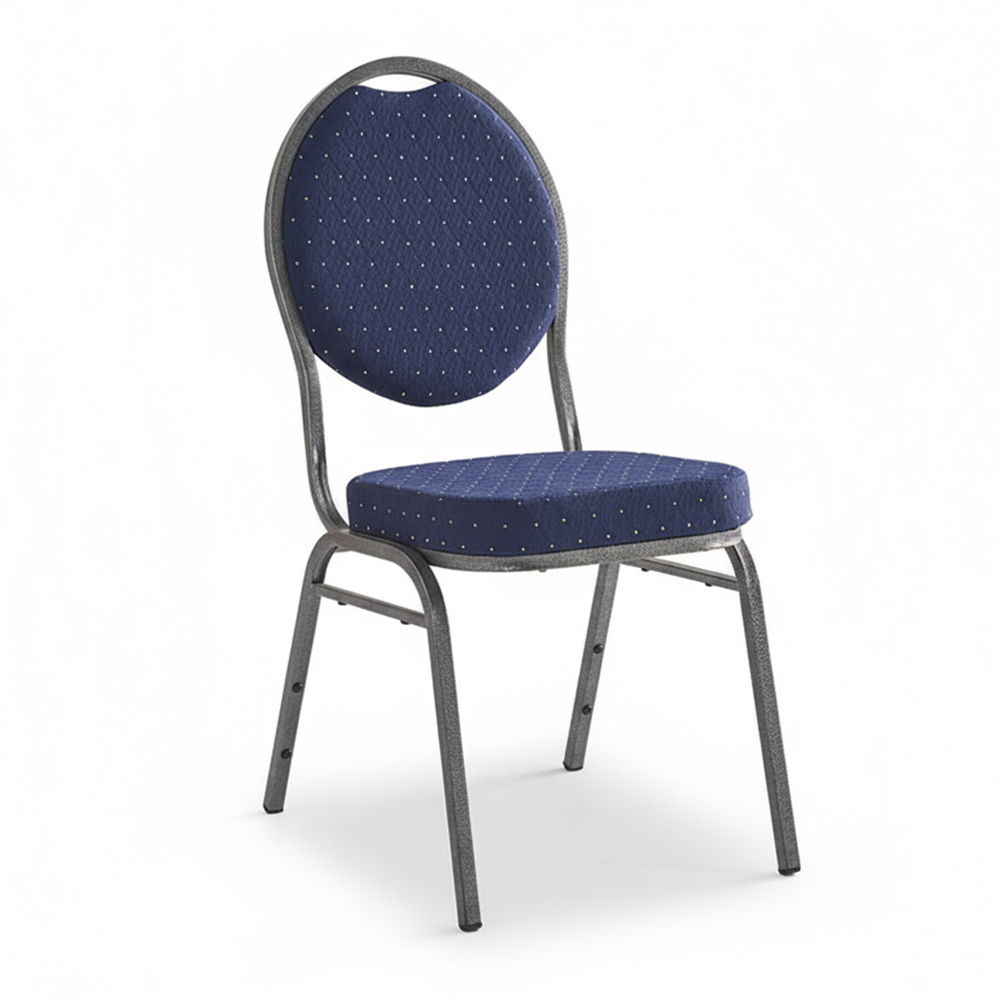 Wholesale upholstered blue event chairs