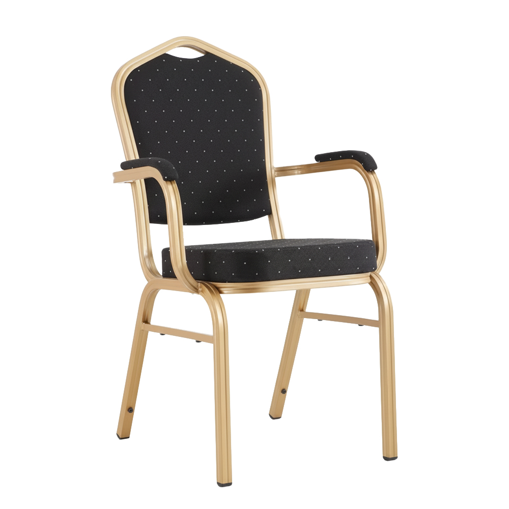 Red stackable metal iron wedding banquet chairs