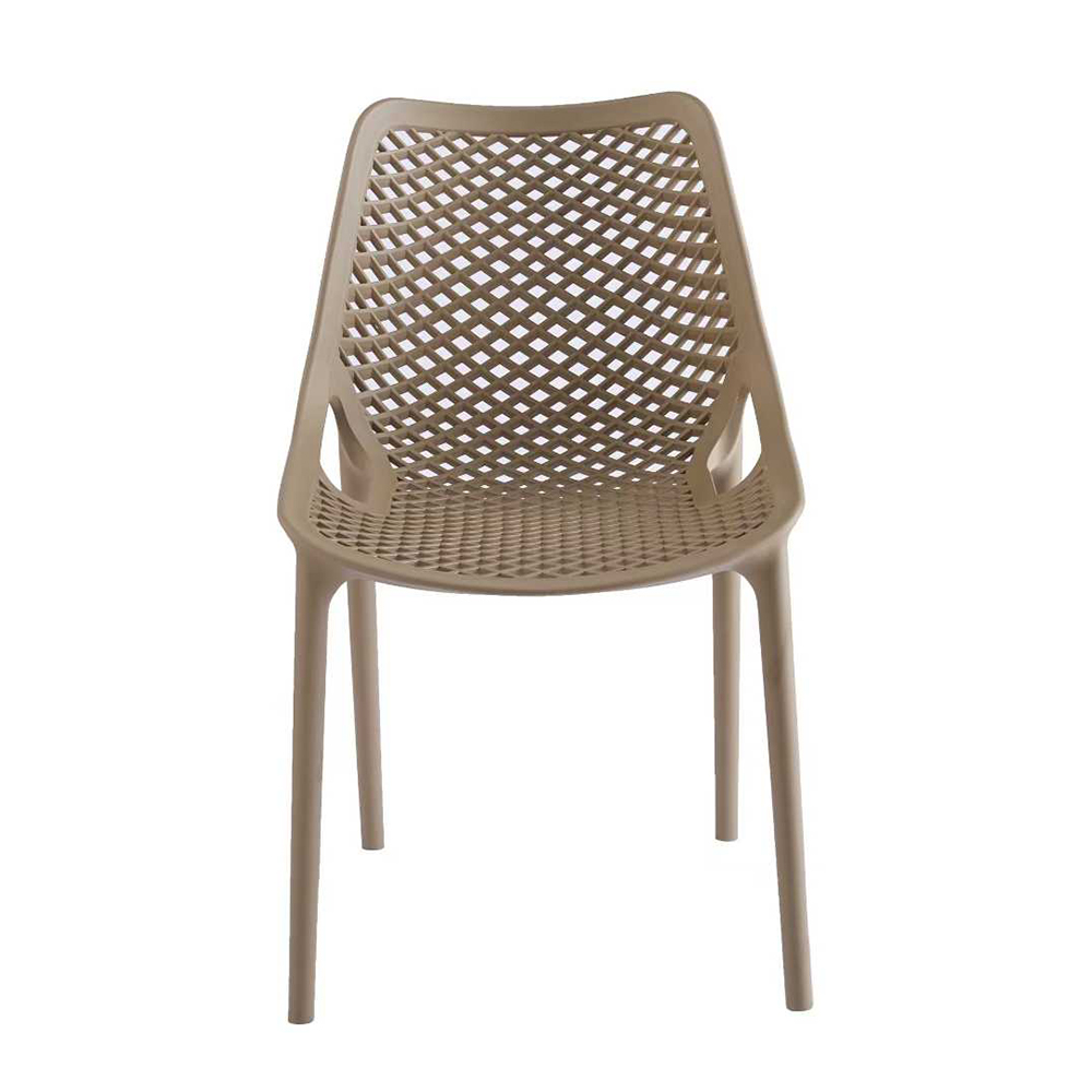 Factory outdoor modern restaurant stackable plastic chairs