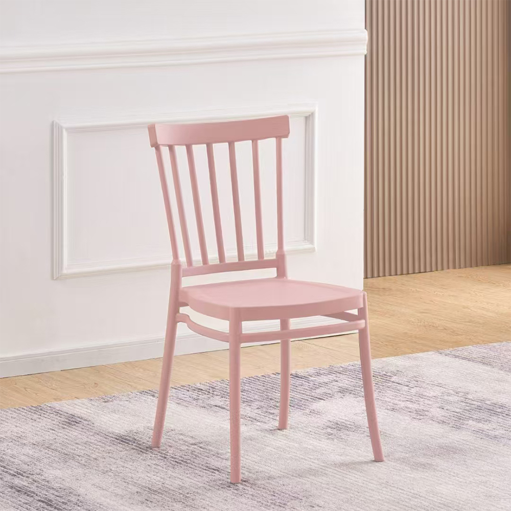 Wholesale cheap colorful designer comfortable pp dining chair