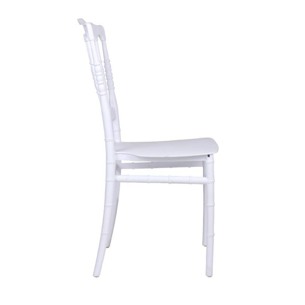 Nordic stackable pp plastic restaurant dining chair