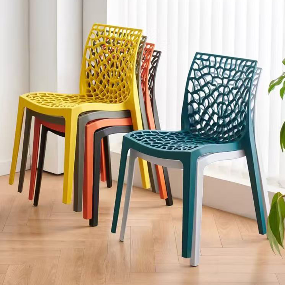 Colorful Living Room Plastic Chairs For Outdoor